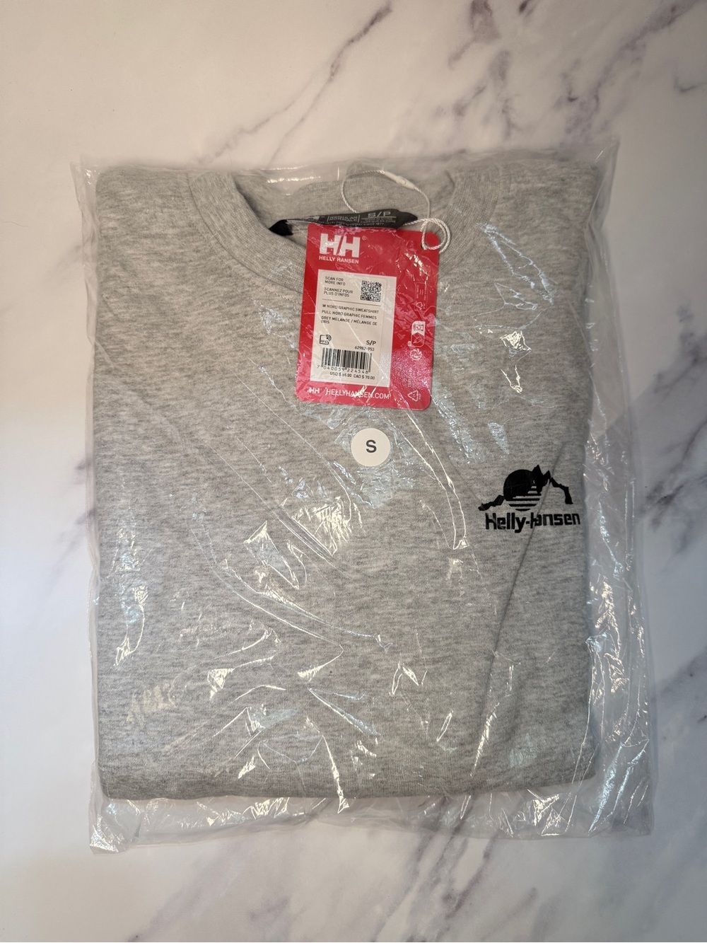 Helly Hansen Grey Crewneck Sweatshirt